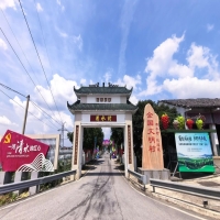 岳阳县新墙葡萄推介暨夏季“村晚”活动启幕