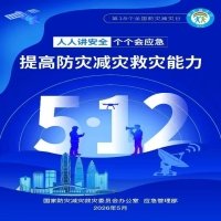 人人讲安全 个个会应急——全国开展2026年“5·12全国防灾减灾日”系列活动