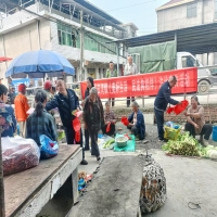 赶大集  广普法---怀化市辰溪县田湾镇 开展农村法治宣传教育月暨“民法典宣传月”活动